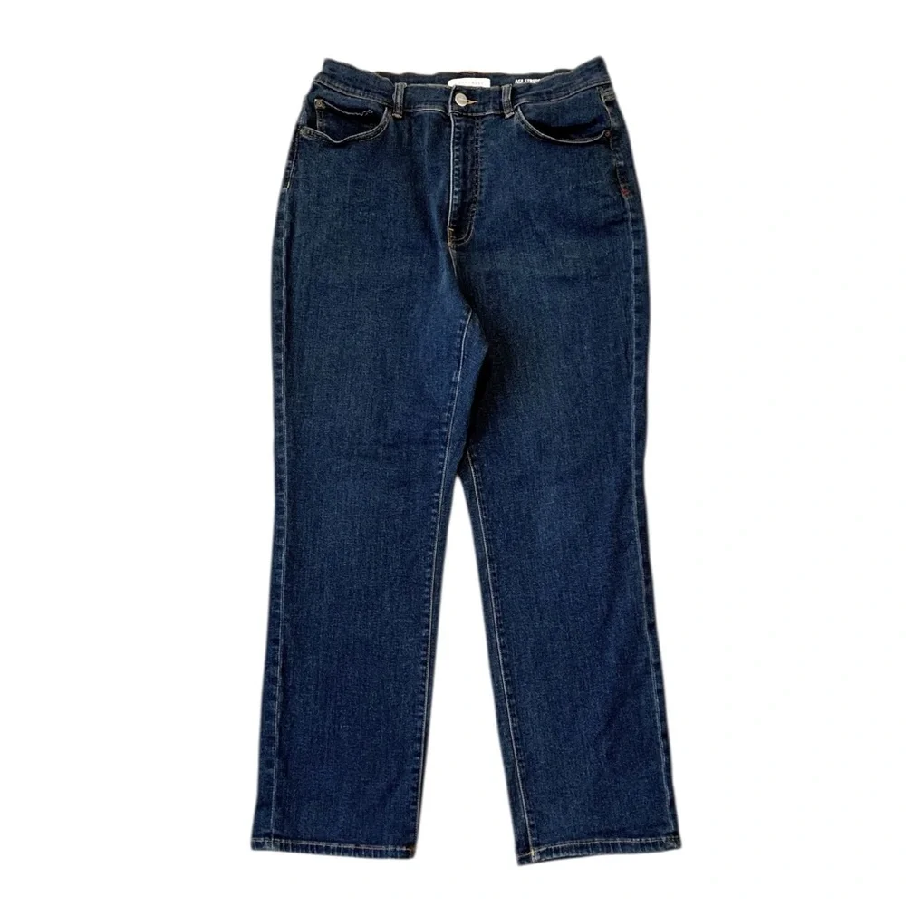 Warp + Weft Aspen Pitkin Straight Leg Jeans ASE Stretch Women's 14 32
